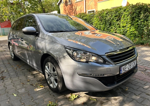 Peugeot 308 cena 26900 przebieg: 190023, rok produkcji 2015 z Pakość małe 121